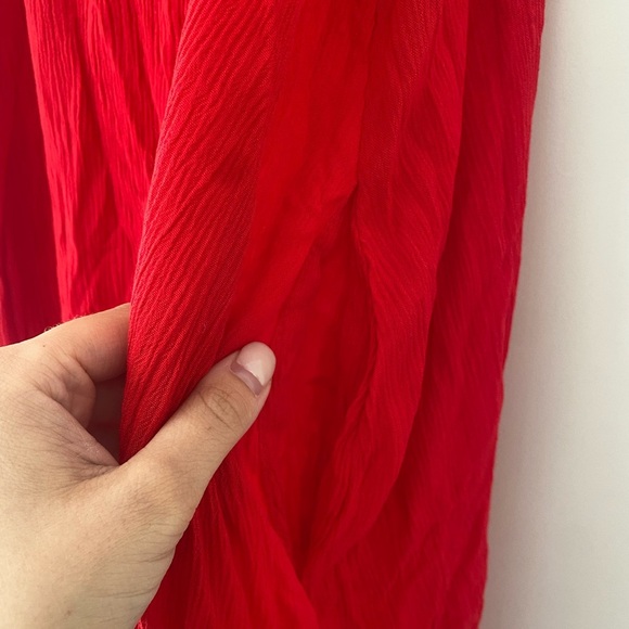 Ania Red Maxi Dress - Picture 6 of 7